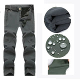 Chaqueta y pantalones tácticos softshell impermeables para hombre para senderismo, acampada y esquí en invierno