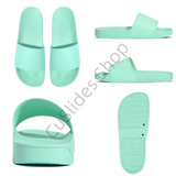 Men’s Street Style Summer Slides – Comfortable PU Slippers for Outdoor Use