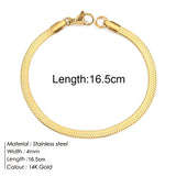 Custom Gold Initial Letter Bracelet for Women - Personalized Name Cuban Chain