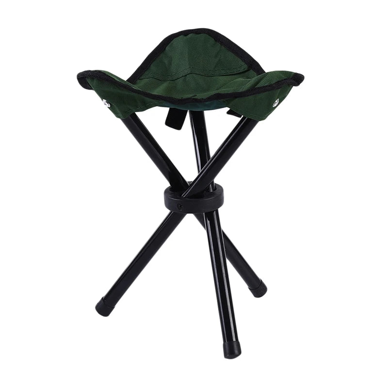 Portable Folding Triangle Stool – Compact Outdoor Chair for Camping, Beach & Fishing