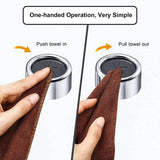 Traceless Adhesive Hooks – Damage-Free Wall Organizer for Kitchen & Bathroom