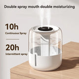 Humidificador ultrasónico portátil: difusor de niebla silencioso de gran capacidad y alimentado por USB