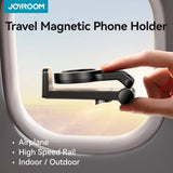 Soporte magnético para teléfono de viaje: rotación de 360° con manos libres para iPhone y Android