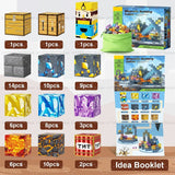 Magnetic Building Blocks Set - STEM Educational Toys for Kids Ages 3+