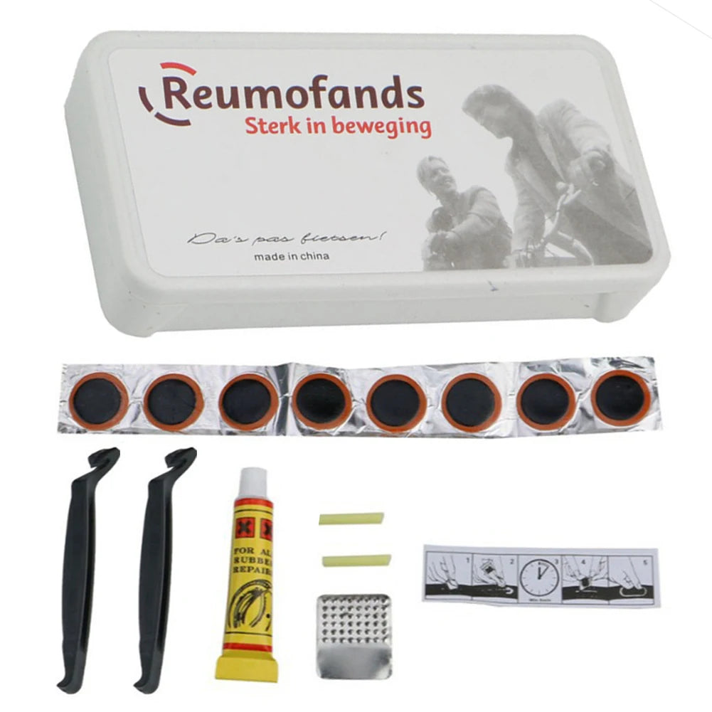 Compact Bicycle Tire Repair Kit for All Bikes