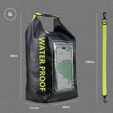 Waterproof Touchscreen Dry Bag for Swimming, Kayaking & Outdoor Sports