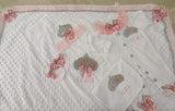 Luxury 5-Piece Newborn Take-Home Set with Jewelry Crown, Mittens, Hat, Shoes & Blanket