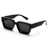 Gafas de sol Ruiao Retro Black Millionaire: gafas de sol de diseño de lujo 2024