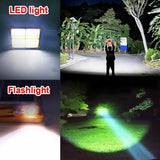 High-Powered Portable LED Spotlight – Ultra-Bright, Rechargeable & Durable