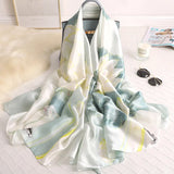 Versatile Polyester Scarf & Shawl for Women – Stylish Beach Accessory for All Seasons