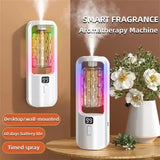 Ultrasonic Aroma Diffuser & Humidifier with LED Lighting for Home & Office