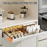 Estante de almacenamiento de cocina extensible y escalable: organizador ajustable y que ahorra espacio