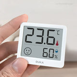 High Precision Digital Temperature and Humidity Meter - Vertical Thermometer for Home Use