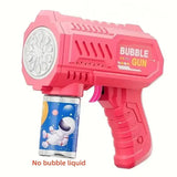 Kids Bubble Gun – Non-Toxic, Spill-Free Cartoon Bubble Blower Toy for All Ages
