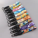 Pokémon Dinosaur Keychain - Cute Anime Keyring & Lanyard for Bags & Keys