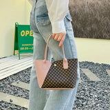Women’s Casual Tote Bag – Lightweight Polyester Shoulder Handbag for Everyday Use