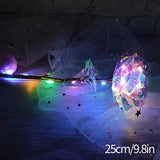 Eternal Galaxy Rose in Glass Dome - Colorful LED Flower Gift for Valentine's Day