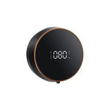 Dispensador automático de jabón en espuma para montaje en pared: pantalla LED de temperatura, sensor infrarrojo sin contacto,