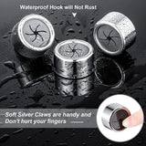 Traceless Adhesive Hooks – Damage-Free Wall Organizer for Kitchen & Bathroom