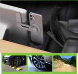 Invisible Foldaway Magnetic Car Phone Mount & 15W Magsafe Wireless Charger