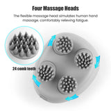 Portable Electric Scalp Massager for Stress Relief & Hair Care