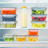 Contenedor de almacenamiento de plástico moderno: organizador elegante y que ahorra espacio