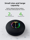 Waterproof Bluetooth Shower Speaker with Suction Cup & Built-In Mic