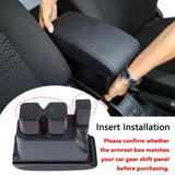 Suzuki Jimny Center Console Armrest Box with USB Ports (2019-2024) – Leather & ABS Storage Organizer