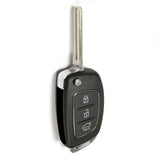 Hyundai Flip Key Case Replacement – 3-Button Key Fob Shell