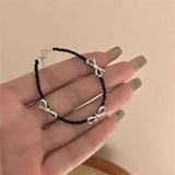 Elegant Bowknot Snake Chain Bracelet for Women
