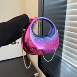 Chic Acrylic Shell Clutch Bag for Women – Stylish Handbag for Summer, Travel & Parties