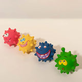 Durable Latex Squeaky Dog Ball Toy – Bite-Resistant Rubber Chew Toy