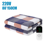 220V Double Seat Electric Heating Blanket – Soft Cashmere Flannel, Low Power Consumption, Intelligent Temperature Control