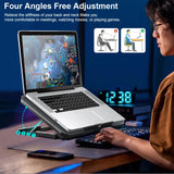 Gaming Laptop Cooling Pad – Dual Fan, Adjustable Stand & USB Hub