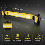 Título del producto optimizado para SEO: Luz de trabajo portátil LED ultrabrillante de 50 W: foco recargable e impermeable