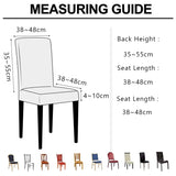 Elegant Jacquard Chair Cover – Premium Spandex & Polyester Protector for Weddings, Banquets, and Dining Rooms