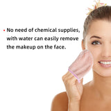 3-Pack Reusable Microfiber Makeup Remover Gloves – Gentle Cleansing Mitts for Face & Nails