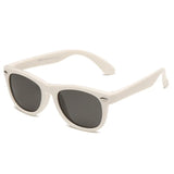 Gafas de sol clásicas de silicona para niños: protección UV400 para niños y niñas