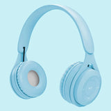 Macaron Wireless Bluetooth Headphones with Microphone - Dual Mode Gaming Headset for Kids & Adults