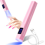 Mini Rechargeable UV LED Nail Lamp for Quick Gel Drying – Portable Nail Dryer for Manicure at Home or On-the-Go