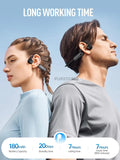 Bone Conduction Bluetooth Headphones – Open Ear, Sweatproof & Wireless