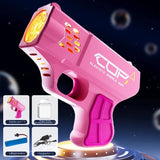 Automatic Bubble Blaster with LED Lights - Outdoor Bubble Machine Toy for Kids