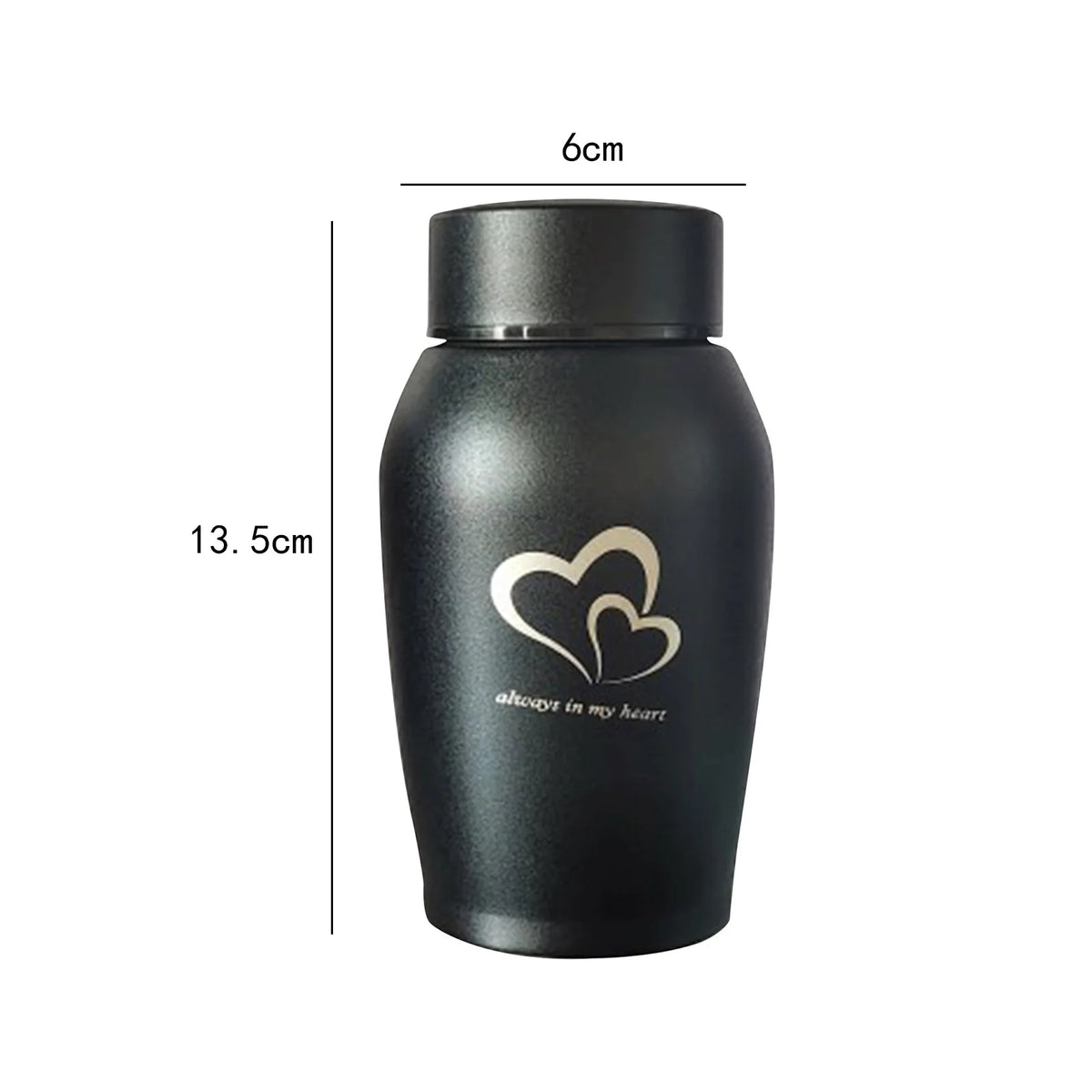 Stainless Steel Pet Cremation Urn for Dogs & Cats – Memorial Keepsake Container