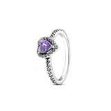 Classic Zircon Wedding Band – Unisex Silver Ring for Engagement, Parties & Special Occasions