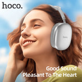 Auriculares inalámbricos HOCO W35 Air con Bluetooth 5.3, micrófono, audio de alta fidelidad, sonido estéreo, deportivos, controlador de 40 mm, 45 h