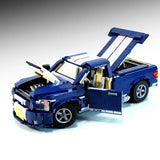 Ford F-150 Super Snake Building Blocks Set – 1258-Piece DIY Model Truck Kit