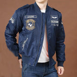 Men's Embroidered Baseball Jacket – Trendy European & American Style