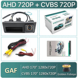 AHD 1080P 170° Car Rear View Camera with Night Vision for VW Audi Porsche