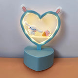 Sanrio Character Night Light - Hello Kitty LED Bedside Lamp for Kids