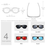 Natural Wooden Polarized Sunglasses for Men – Stylish UV Protection with TR90 Frames